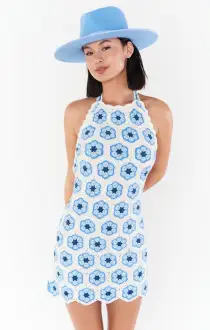 Lack of Color Capri Rancher Hat ~ Sky Blue(S)
