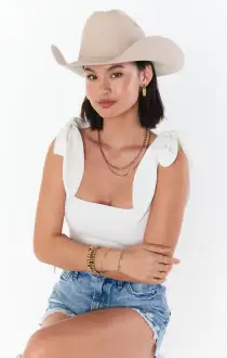 Walken Cowboy Hat ~ Beige(S)