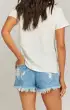 Maternity Cabo Shorts ~ Tide(XS)