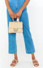Cosmo Straw Bag ~ Beige(OS)