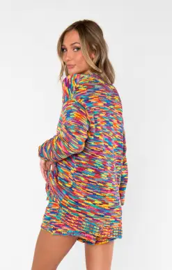 Boardwalk Shorts ~ Colorful Space Dye Knit(XS)