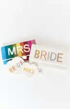 MRS Clutch Bag ~ Rainbow Beaded(OS)