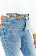 Ornate Chain Belt ~ Vintage Gold
