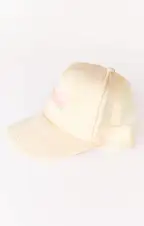 The Future Is Bright Trucker Hat ~ Taupe(OS)