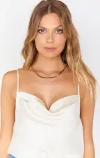 Jonesy Wood Hendrix Snake Chain Necklace ~ Gold Plated(OS)