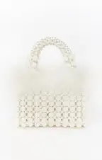 I Do Bag ~ Ivory Beaded