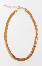 Thick Snake Chain Necklace ~ Gold(OS)