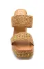 Matisse Gem Platform Heel ~ Cognac(6)