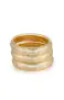 Ettika Golden Hour Flex Snake Chain Stretch Bracelet Set ~ Gold(OS)