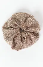 Super Scrunchie ~ Silver Confetti(OS)
