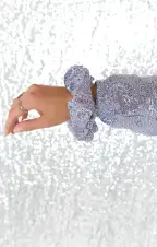 Super Scrunchie ~ Lilac Confetti