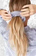 Super Scrunchie ~ Lilac Confetti(OS)
