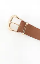 Selina Faux Suede Belt ~ Taupe(OS)