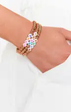 Mama Bracelet ~ Gold Beaded(OS)