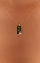 Ride or Die Necklace ~ 14K Gold Plated(OS)