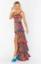 Lady Corset Dress ~ Garden Glow Luxe(XS)