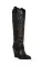 Steve Madden Lasso Western Boot ~ Black(6)