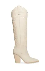 Steve Madden Lasso Western Boot ~ Bone(6)