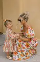 Joanna Maxi Dress ~ Ivory Hillside Floral(XS)