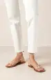 Alohas Misty Wrap Up Sandal ~ Cream(6)