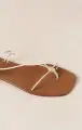 Alohas Misty Wrap Up Sandal ~ Cream(6)