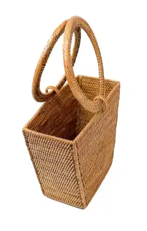 Poppy + Sage Penelope Bag ~ Rattan(OS)