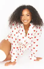 Favorite PJ Set ~ Queen of Hearts Silky(XS)