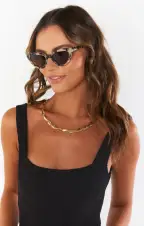 Banbè Eyewear The Sofia Sunglasses ~ Blonde Tort(OS)