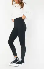 SPANX Ponte Ankle Leggings ~ Classic Black(S)