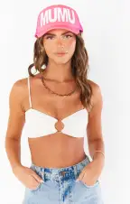 MUMU Trucker Hat ~ Neon Pink(OS)