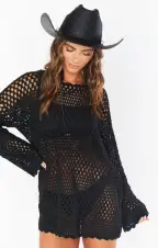 Lack of Color The Outlaw Cowboy Hat ~ Black