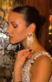 Petit Moments Glamour Earrings ~ Silver(OS)
