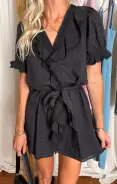 Marissa Dress ~ Black Voile(XS)
