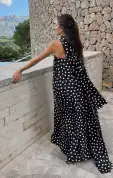 Tinsley Tube Dress ~ Polka Dot(XS)