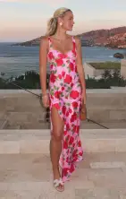 Maude Maxi Dress ~ Heart Throb Floral(XS)