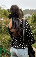 Atiana Top ~ Polka Dot(XS)