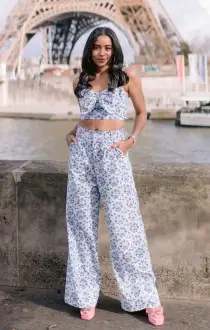 Chateau Bow Top ~ Teagan Floral(XS)