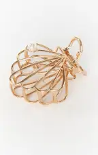 Shell Claw Clip ~ Gold(OS)