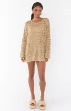 Commando Classic Mini Cami Slip ~ Beige(XS/S)
