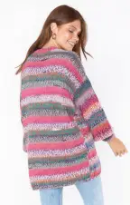 Timothy Tunic Sweater ~ Ombre Space Dye Knit(XS)