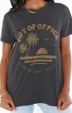 Thomas Tee ~ Out Of Office Graphic(XS)