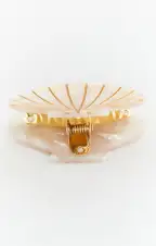 Shell Claw Hair Clip ~ Pearly White(OS)