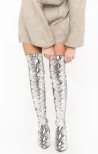 Steve Madden Jacoby Tall Boot ~ Faux Snake(6)