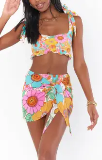 Lido Sarong ~ Flower Market(S/M)