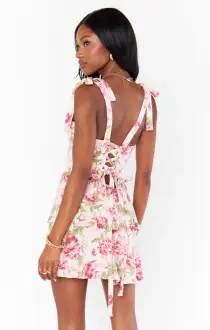 Lady Corset Mini Dress ~ Garden Romantic(XS)