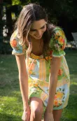Annabelle Mini Dress ~ Country Bouquet(XS)