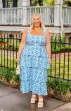 Meg Midi Dress ~ Teagan Floral(XS)