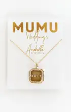 Wifey Necklace ~ 14K Gold Plated