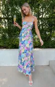 Paxton Midi Dress ~ Flower Shop(XS)