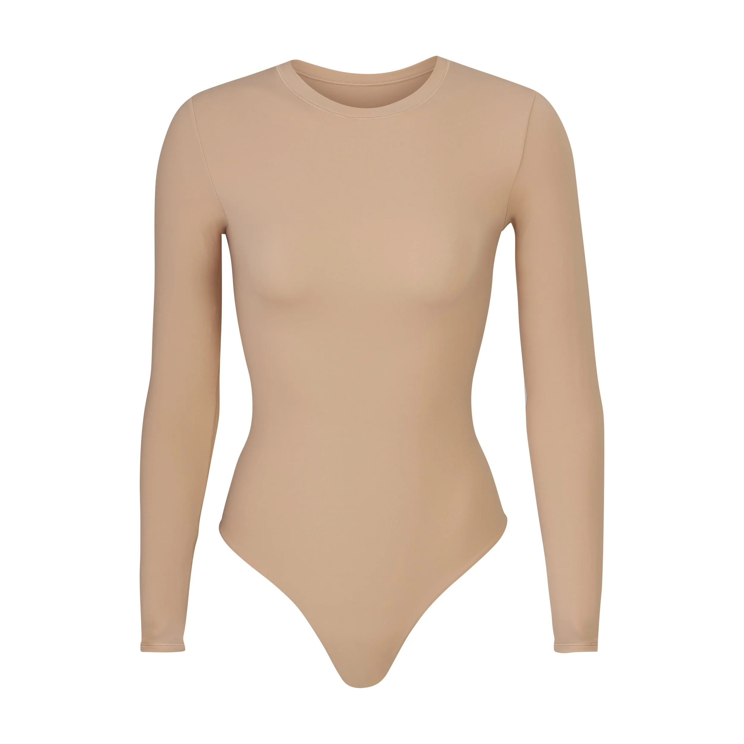 FITS EVERYBODY LONG SLEEVE CREW NECK BODYSUIT